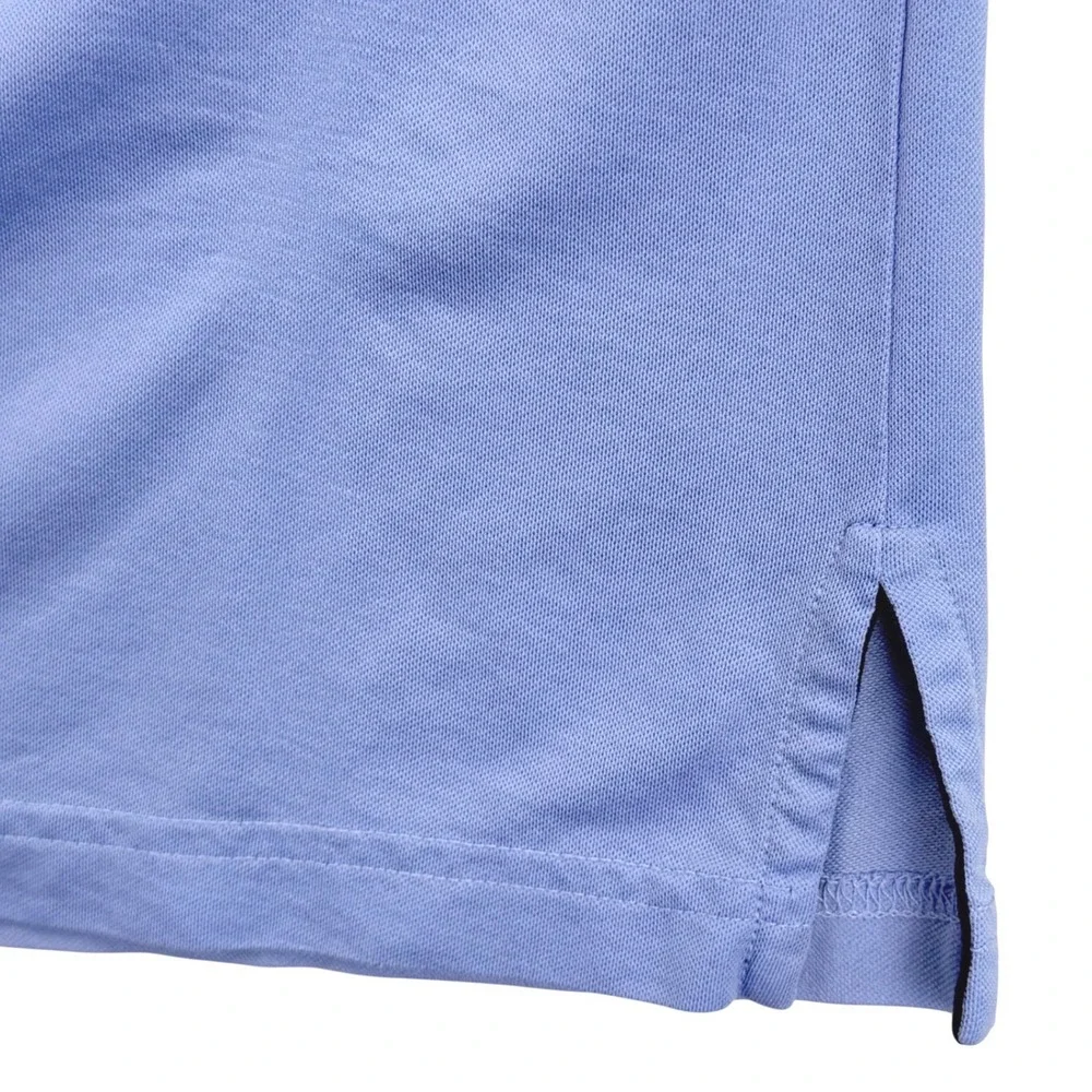 Ralph Lauren Pro Fit Polo Shirt Men Small Blue Golf Wicking Cotton Holdings Logo